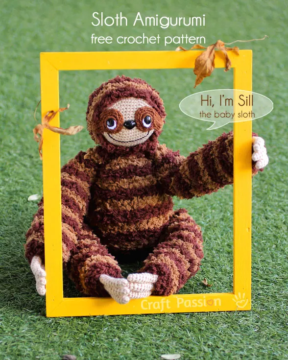 sloth amigurumi