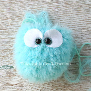 fur bird ami 3 crochet bird