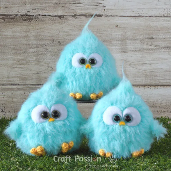 amigurumi bird crochet pattern