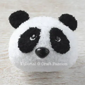 how to sew panda from sock