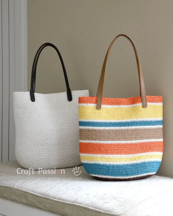 straw tote bag