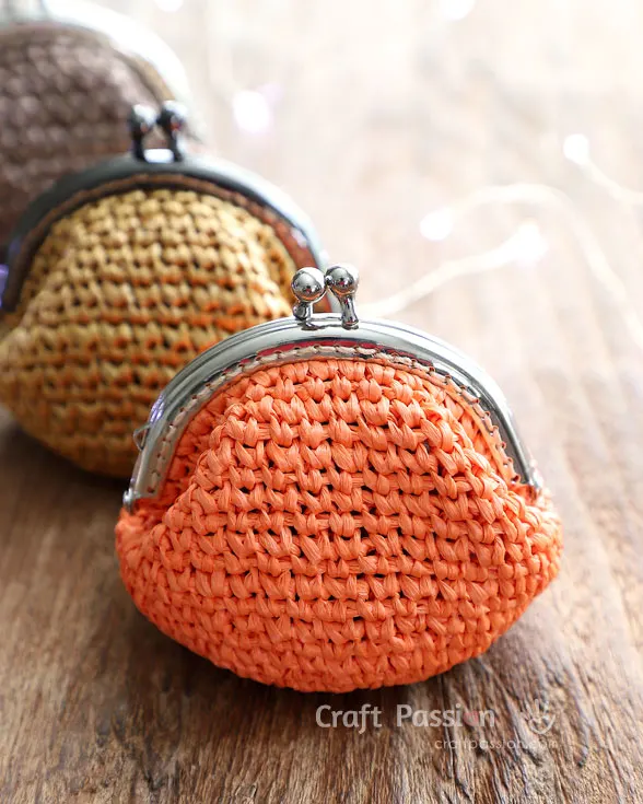 crochet coin purse