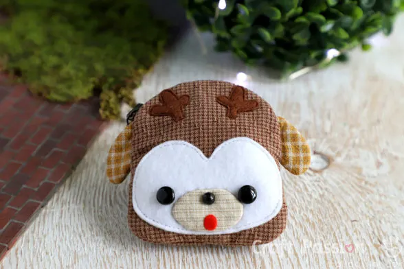 deer coin purse sewing pattern