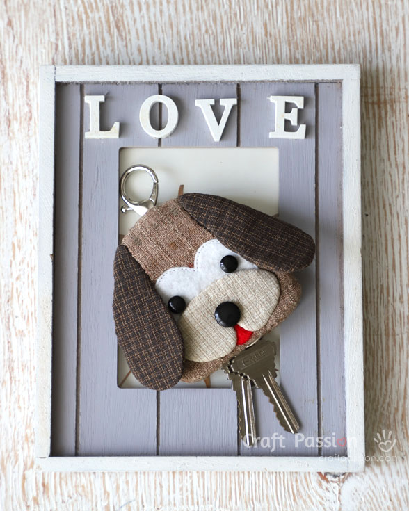 Beagle Key Holder Sewing Pattern