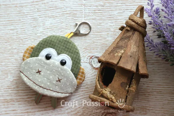 monkey key purse