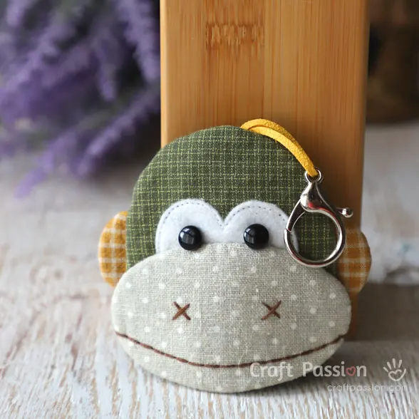 monkey key pouch