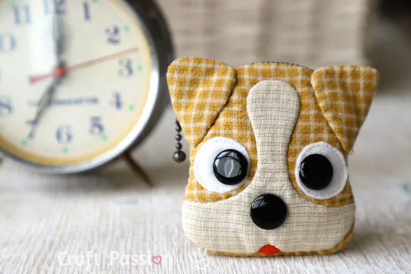 dog coin purse pattern