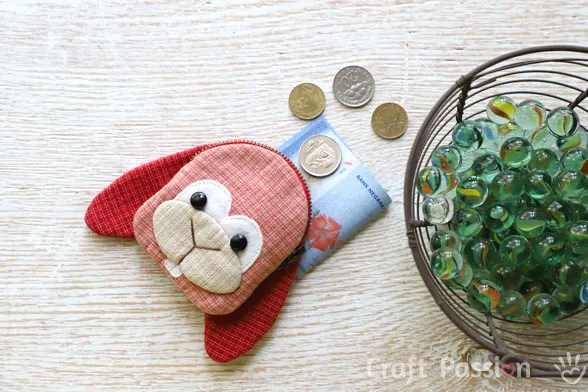 zipper bunny coin purse pattern