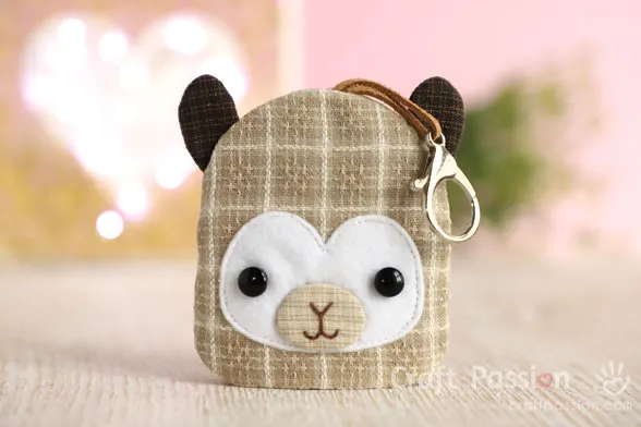 llama key bag