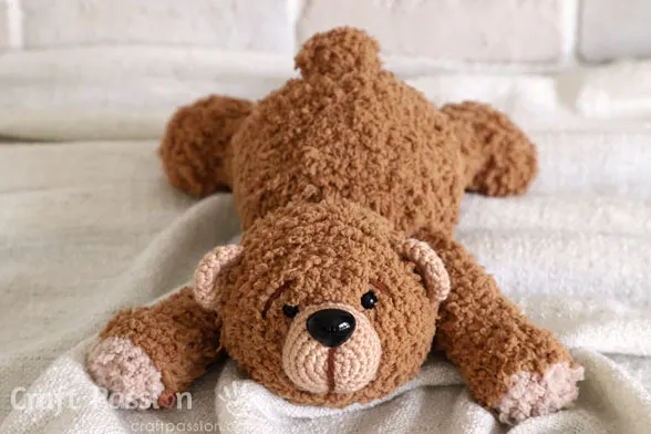 crochet huggable bear