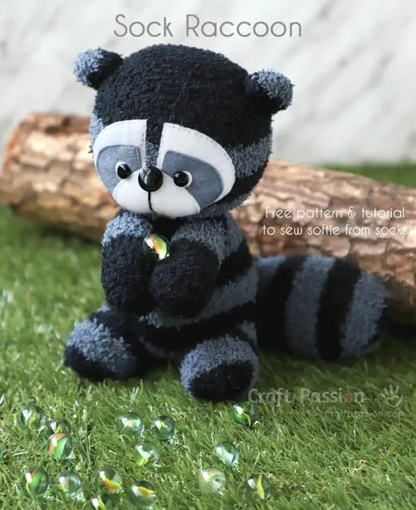 sock raccoon