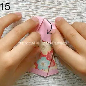 how to make origami dress