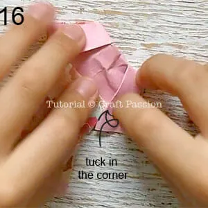 how to make origami dress