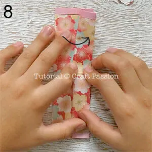 how to fold origami dress