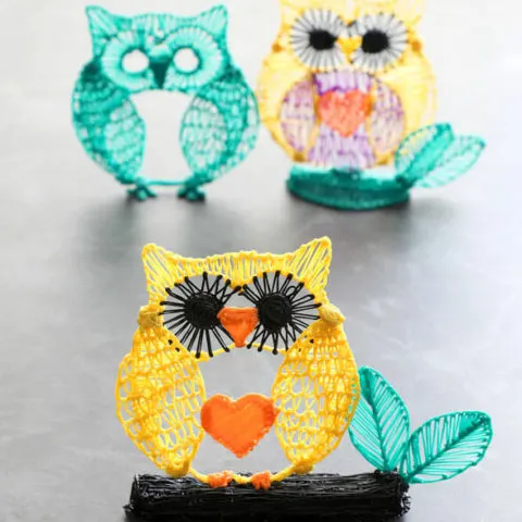 3d pen owl