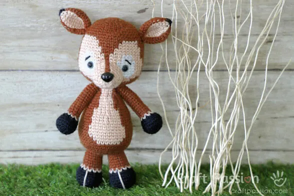amigurumi deer crochet pattern
