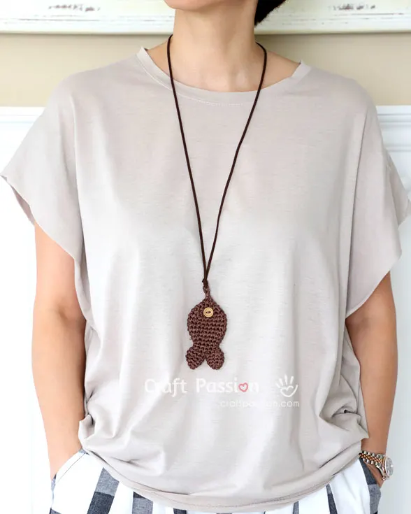 beautiful crochet fish