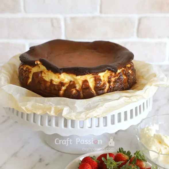 keto burnt cheesecake recipe