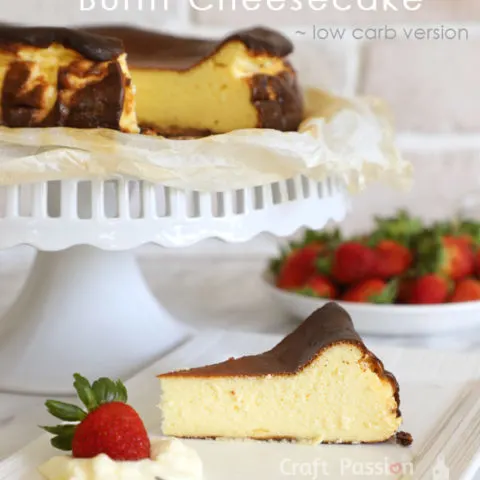 keto burnt cheesecake