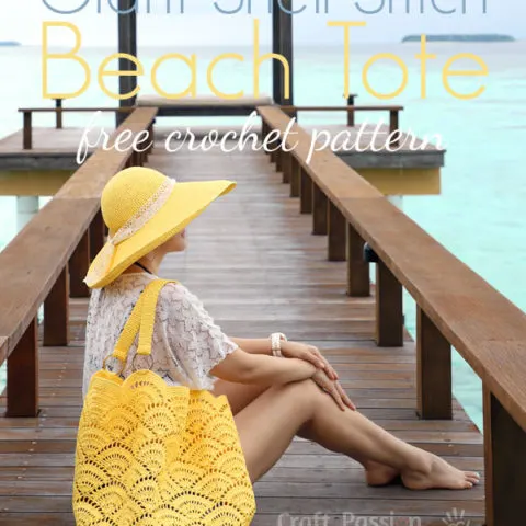 beach tote crochet pattern