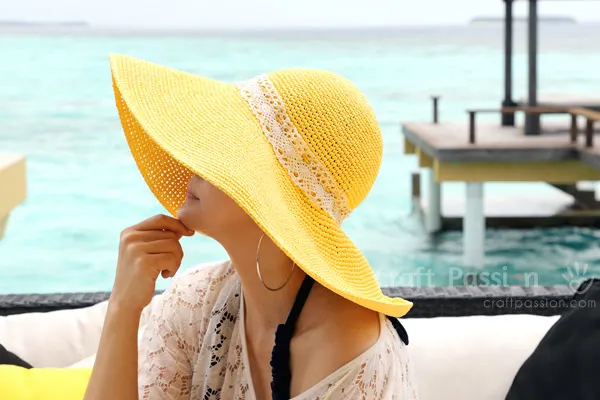 crochet sun hat pattern