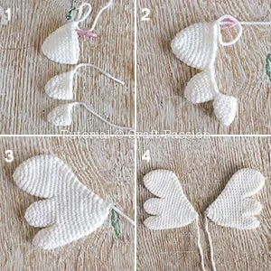 amigurumi wings pattern