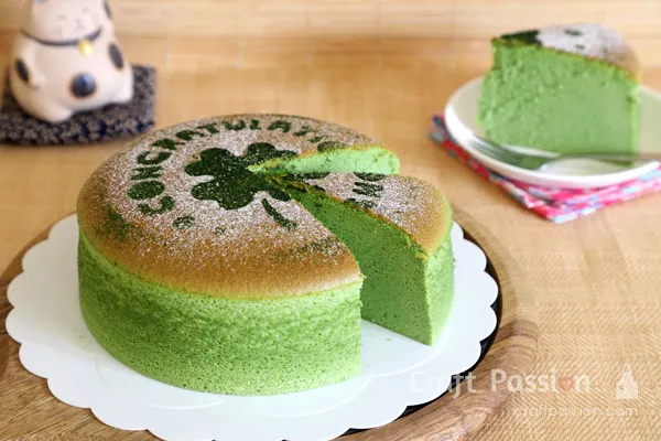 matcha cotton cheesecake