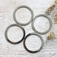 Flat Circle Ring ( O Ring) - 4 pcs