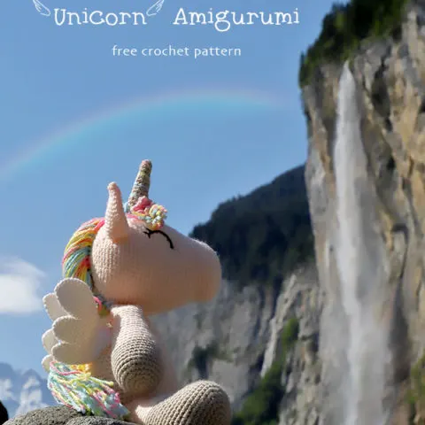 winged unicorn amigurumi pattern