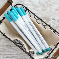 Water Soluble Fabric Marker - Blue