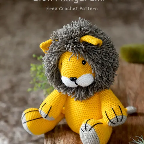 lion amigurumi pattern