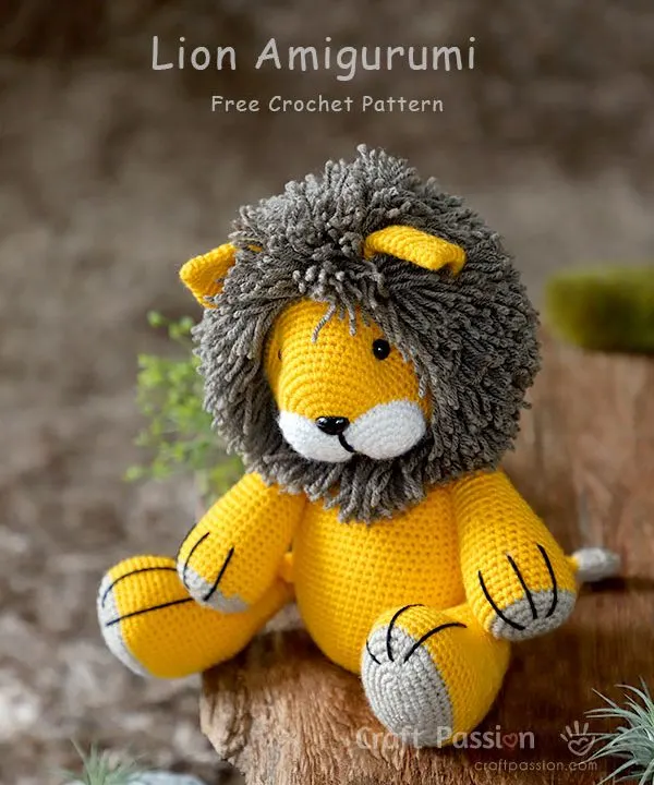 lion amigurumi pattern