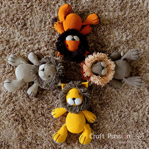 lion crochet pattern