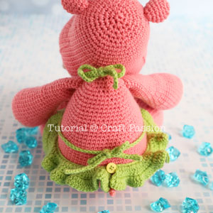 crochet bikini 4 hippo stuffed animal