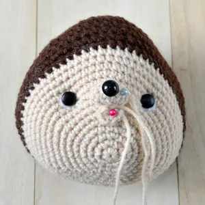 crochet hedgehog