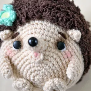 crochet hedgehog