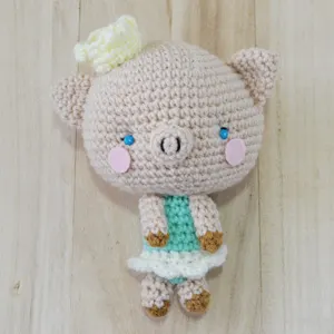 crochet pig pattern