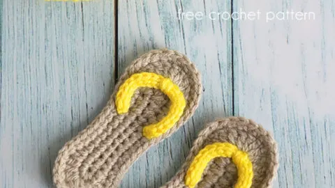 Image for Crochet Sandals Pattern (Doll Size)