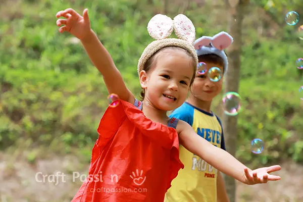 sew kid bunny headband