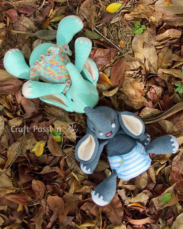 crochet elephant amigurumi