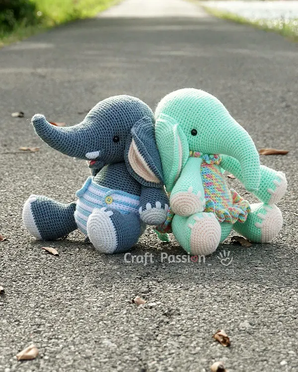 elephant amigurumi