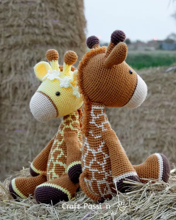 crochet giraffe amigurumi