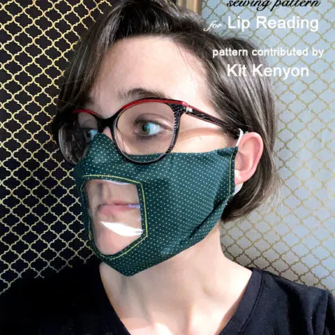 Vinyl Windowed Face Mask