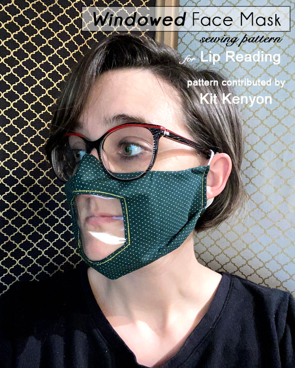 Vinyl Windowed Face Mask