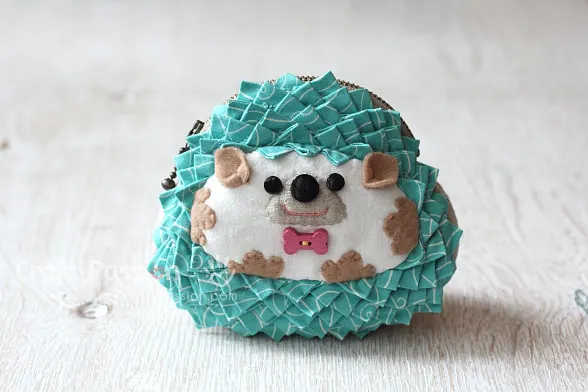 hedgehog coin purse