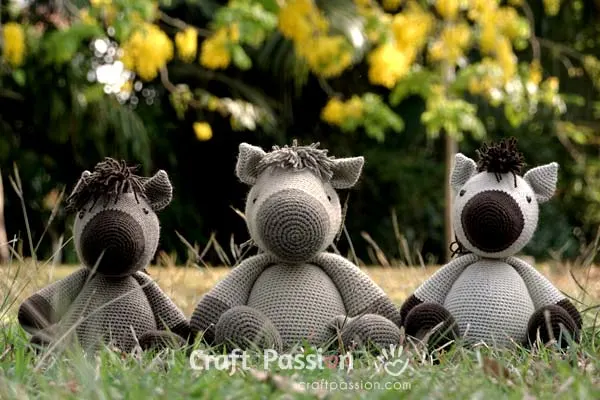 horse amigurumi crochet pattern