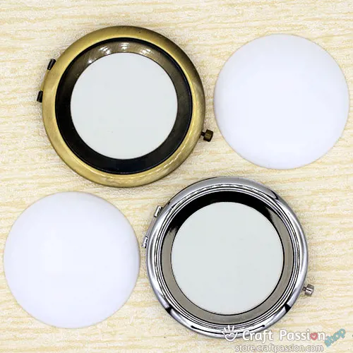 Compact Pocket Mirror Case - 1 set