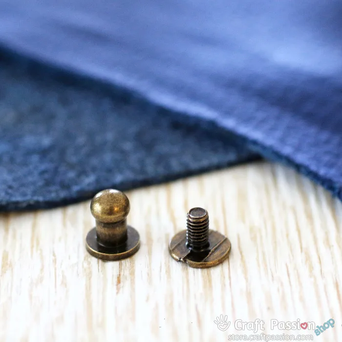 Button Studs - 6mm (4 sets)