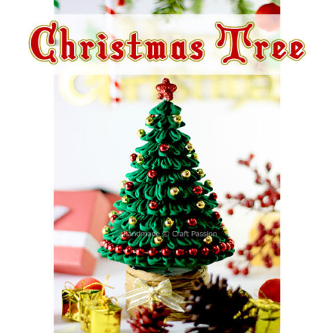 fabric christmas tree