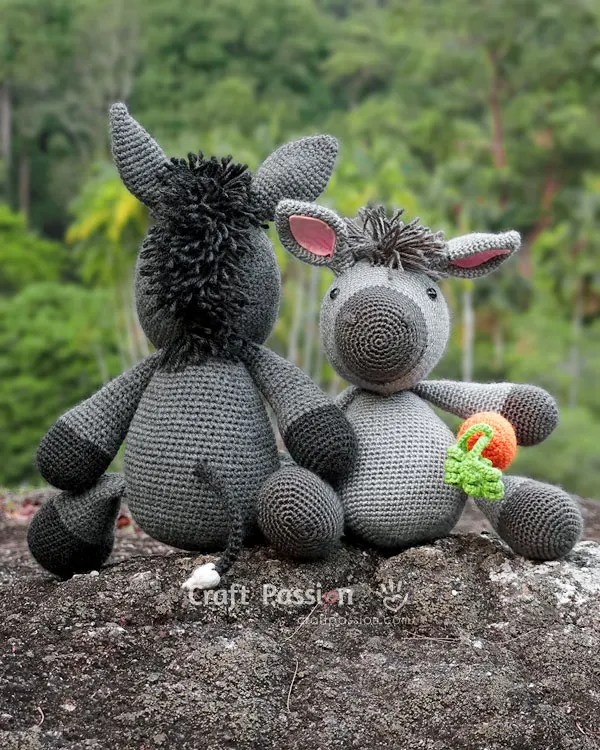 donkey amigurumi